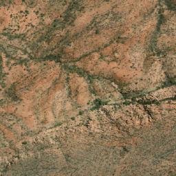 Satellite imagery of Mount Peculiar, AU