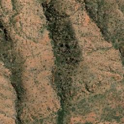 Satellite imagery of Mount Peculiar, AU