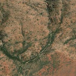 Satellite imagery of Mount Peculiar, AU