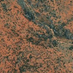 Satellite imagery of Haast Bluff, AU