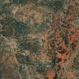 Satellite imagery of Ruby Gap, AU