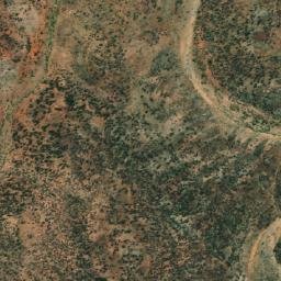 Satellite imagery of Ruby Gap, AU