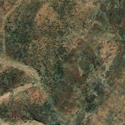 Satellite imagery of Ruby Gap, AU