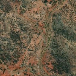 Satellite imagery of Ruby Gap, AU