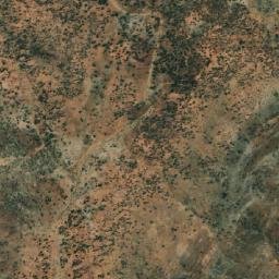 Satellite imagery of Ruby Gap, AU