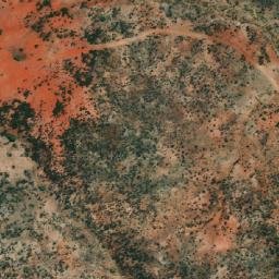 Satellite imagery of Ruby Gap, AU