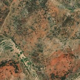 Satellite imagery of Ruby Gap, AU