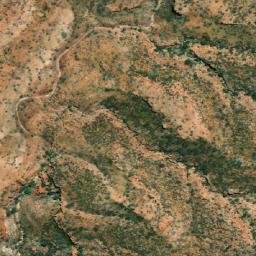 Satellite imagery of Mount Coghlan, AU