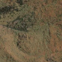 Satellite imagery of Mount Hay, AU