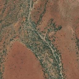 Satellite imagery of Muntharra Tabletop, AU