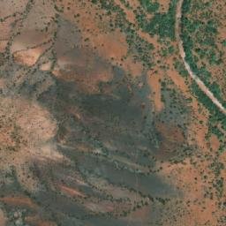 Satellite imagery of Prismoid Hill, AU