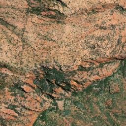 Satellite imagery of Mount Sonder, AU