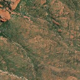 Satellite imagery of Mount Sonder, AU
