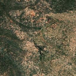 Satellite imagery of Mount Sonder, AU