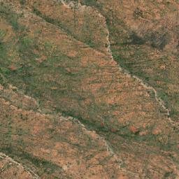 Satellite imagery of Mount Sonder, AU