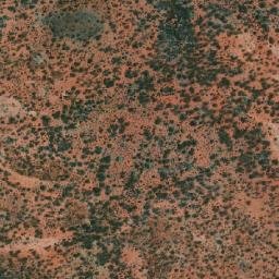 Satellite imagery of Red Hill, AU