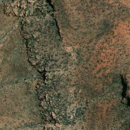 Satellite imagery of Mereenie Bluff, AU