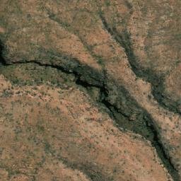 Satellite imagery of Mereenie Bluff, AU