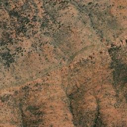 Satellite imagery of Corroboree Rock, AU