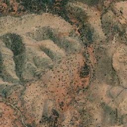 Satellite imagery of Corroboree Rock, AU