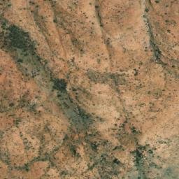 Satellite imagery of Simpsons Gap, AU