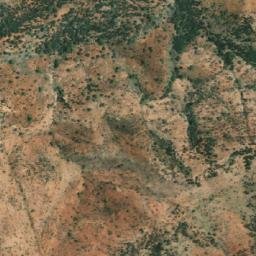 Satellite imagery of Simpsons Gap, AU