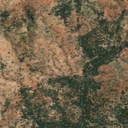Satellite imagery of Simpsons Gap, AU