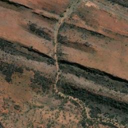 Satellite imagery of Ochre Pits, AU
