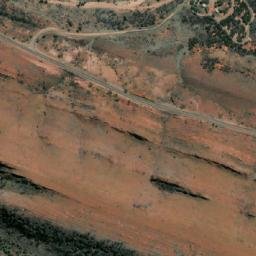 Satellite imagery of Ochre Pits, AU