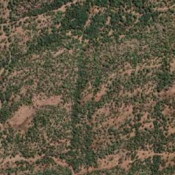Satellite imagery of THE NEK, BW