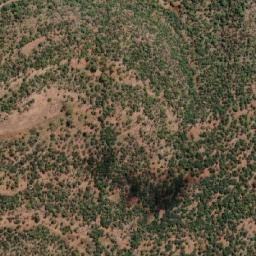 Satellite imagery of THE NEK, BW