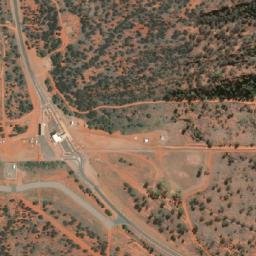 Satellite imagery of Pine Gap, AU