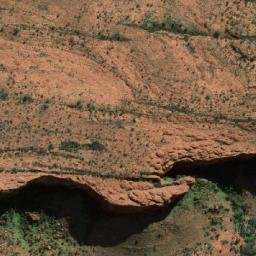 Satellite imagery of Mount Winter, AU
