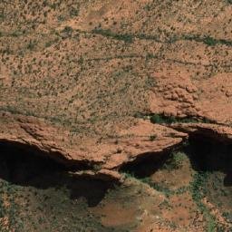 Satellite imagery of Mount Winter, AU