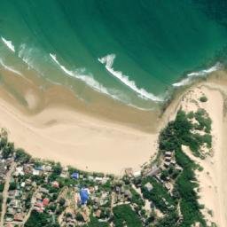 Satellite imagery of Ponta Tofo, MZ