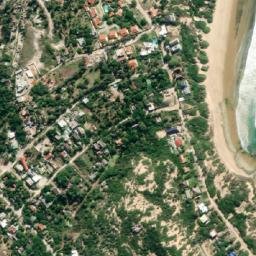 Satellite imagery of Cabo Inhambane, MZ