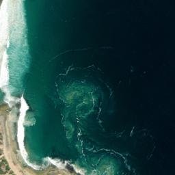 Satellite imagery of Cabo Inhambane, MZ