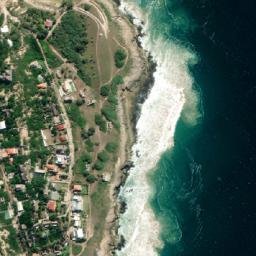 Satellite imagery of Cabo Inhambane, MZ