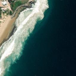 Satellite imagery of Cabo Inhambane, MZ