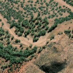 Satellite imagery of Florence Gap, AU