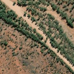 Satellite imagery of Florence Gap, AU