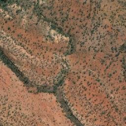 Satellite imagery of Gregorys Gap, AU