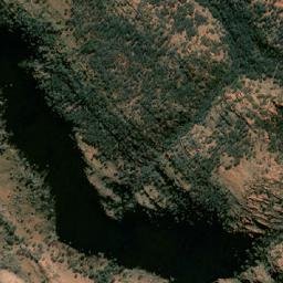 Satellite imagery of Pine Point, AU