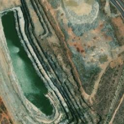 Satellite imagery of Northern Prospecting Platinum Mine, ZA