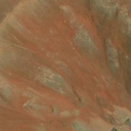 Satellite imagery of Cerro Rosado, AR