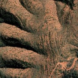 Satellite imagery of Mount Hermannsburg, AU