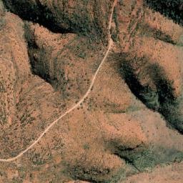Satellite imagery of Mount Hermannsburg, AU
