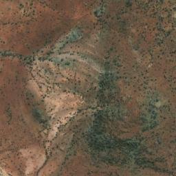 Satellite imagery of Mount Agamemnon, AU