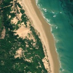 Satellite imagery of Ponta Dongue, MZ