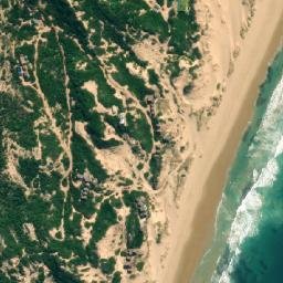 Satellite imagery of Ponta Dongue, MZ